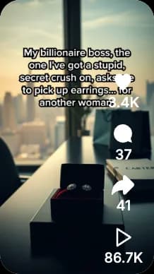 BookTok post example