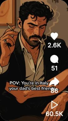 BookTok post example